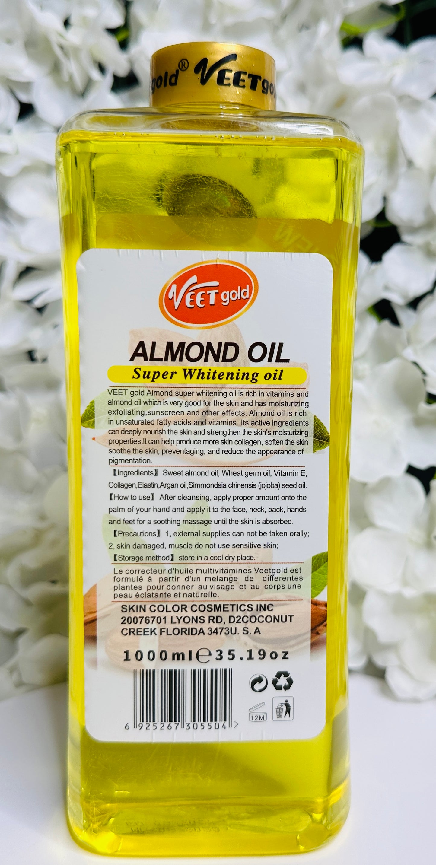 Veet gold oil