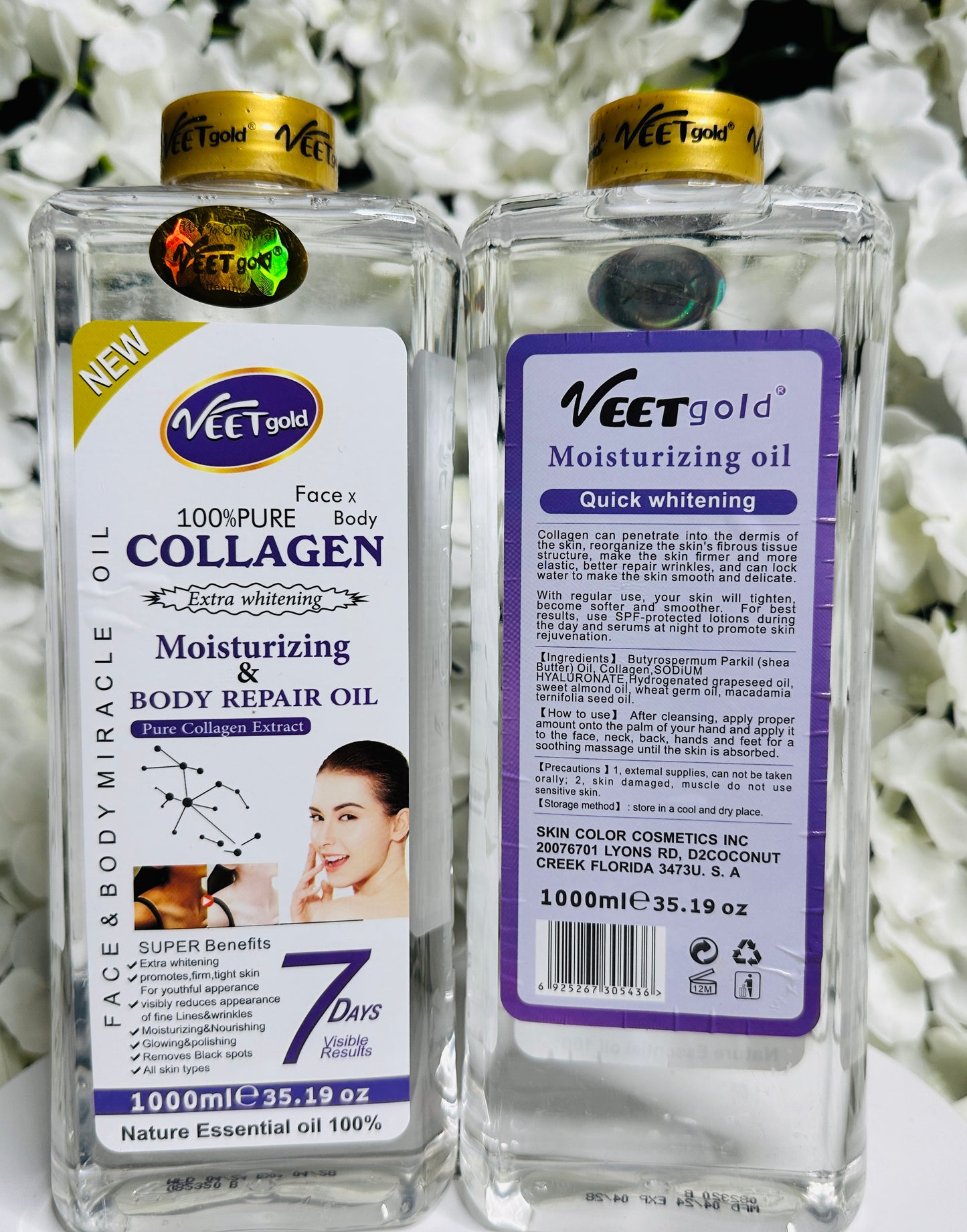 Veet gold oil