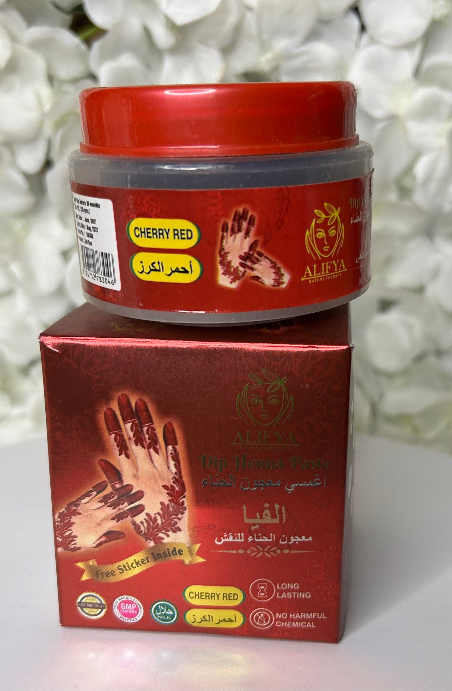 Cherry Red Henna