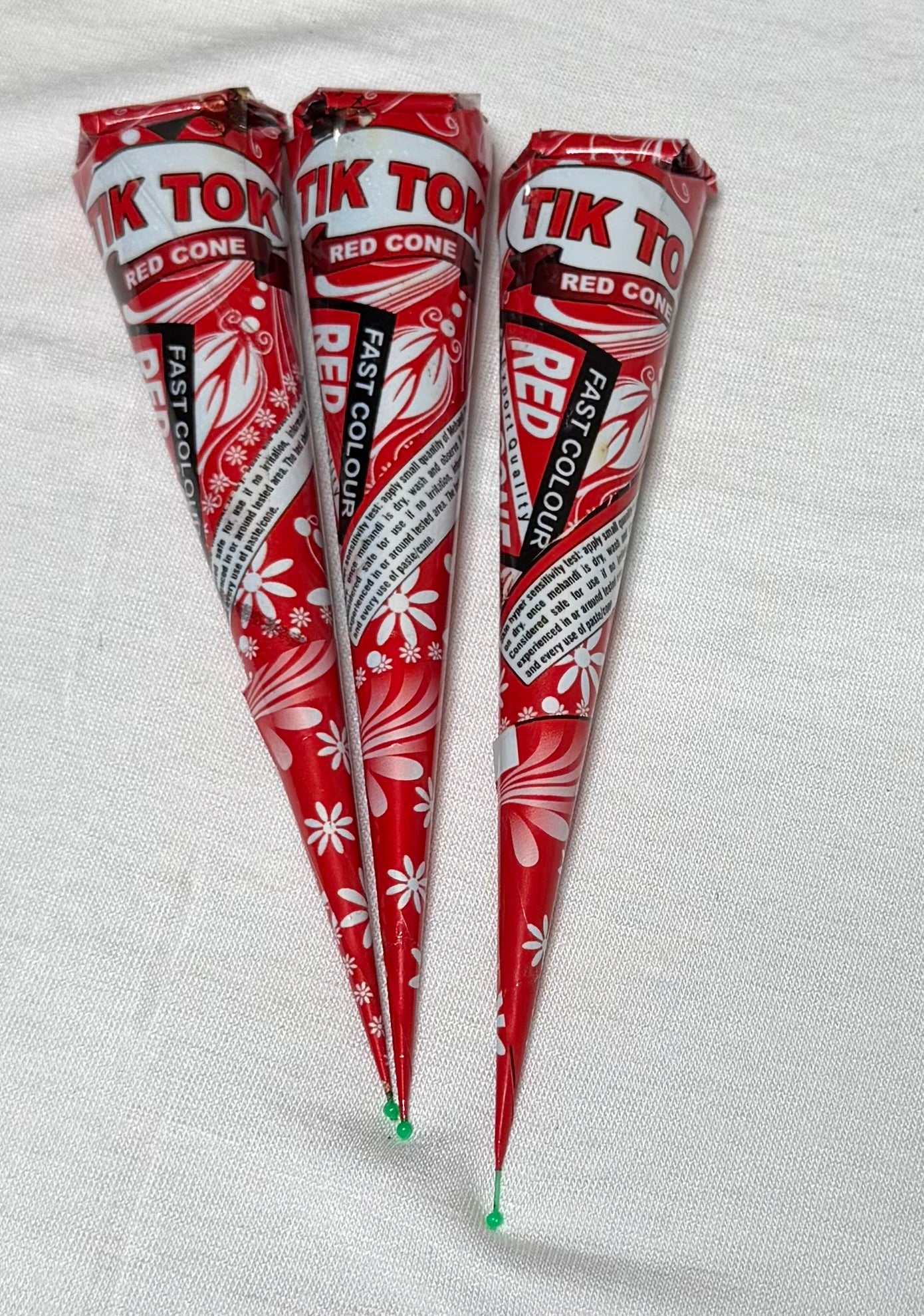 Deep Red Henna Cone (1pcs )