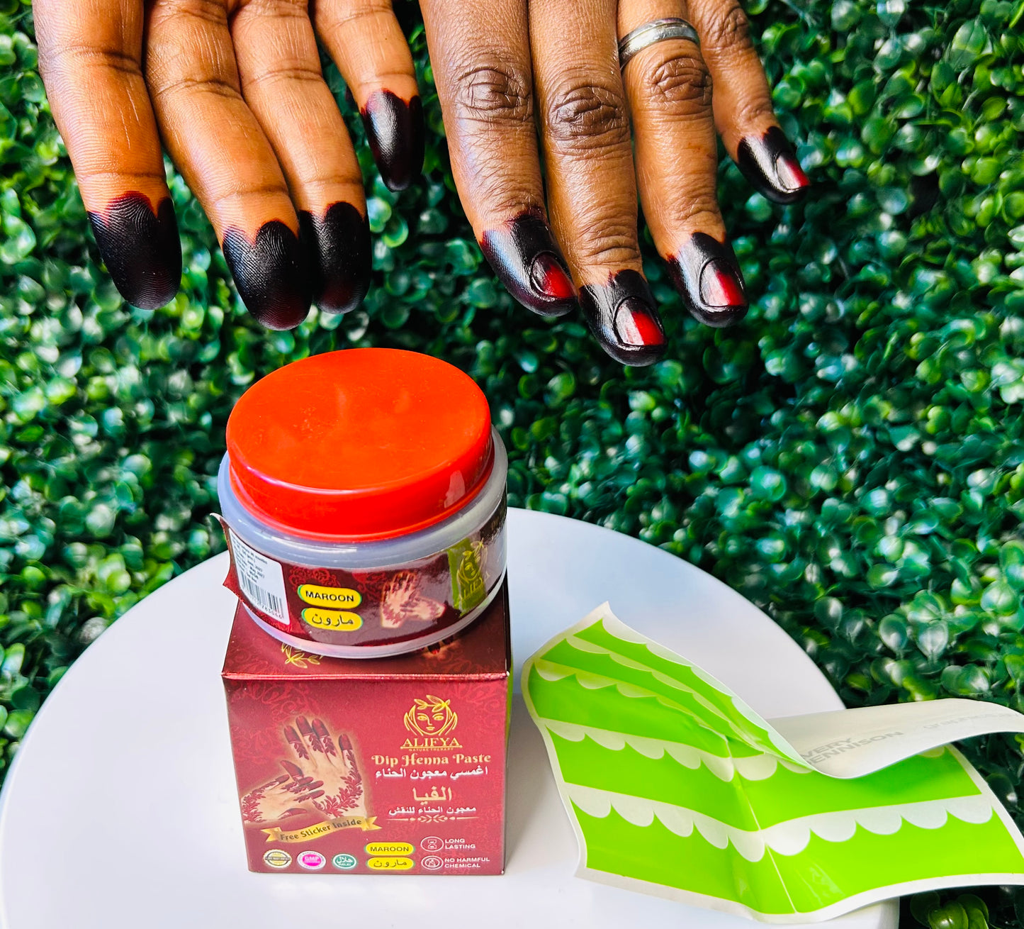 Cherry Red Henna