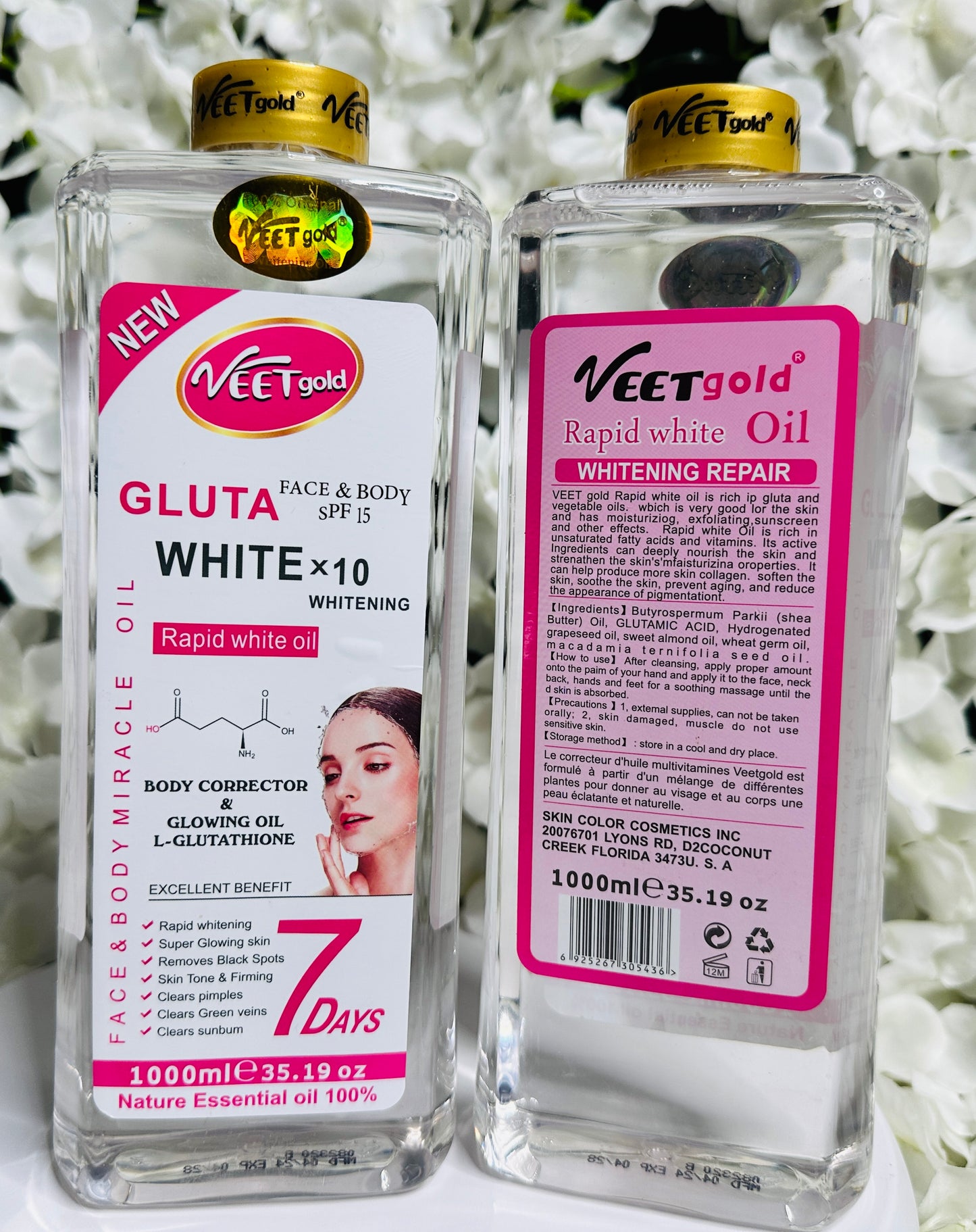 Veet gold oil