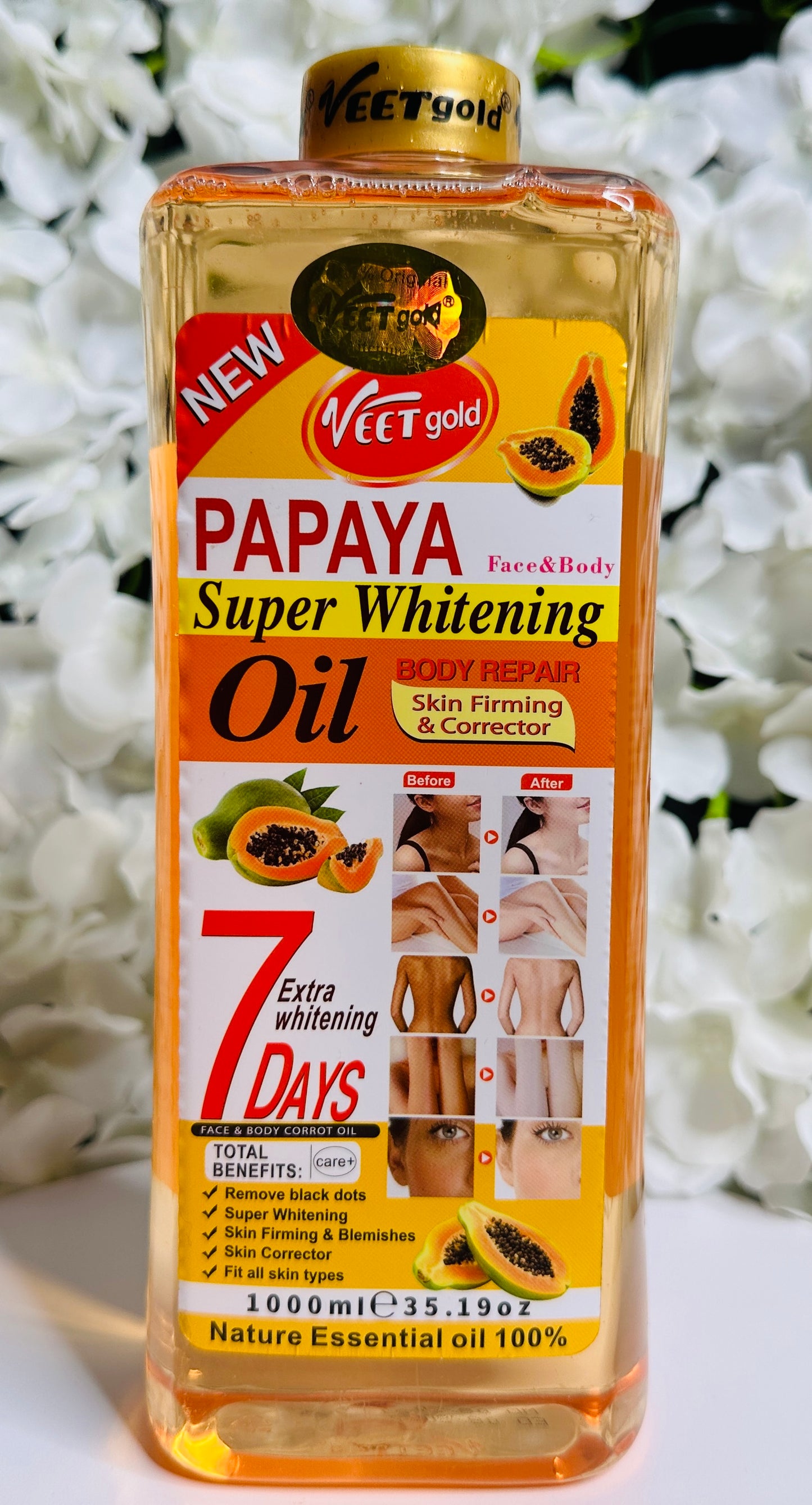 Veet gold oil