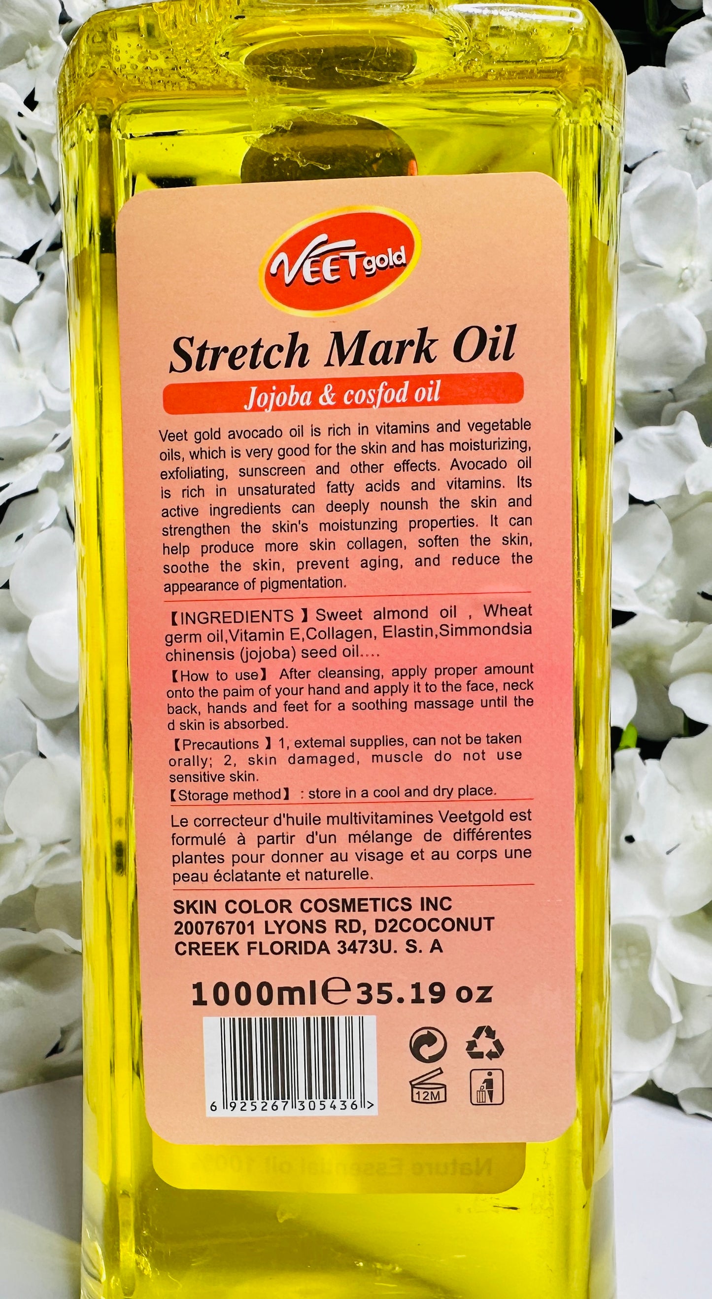 Veet gold oil
