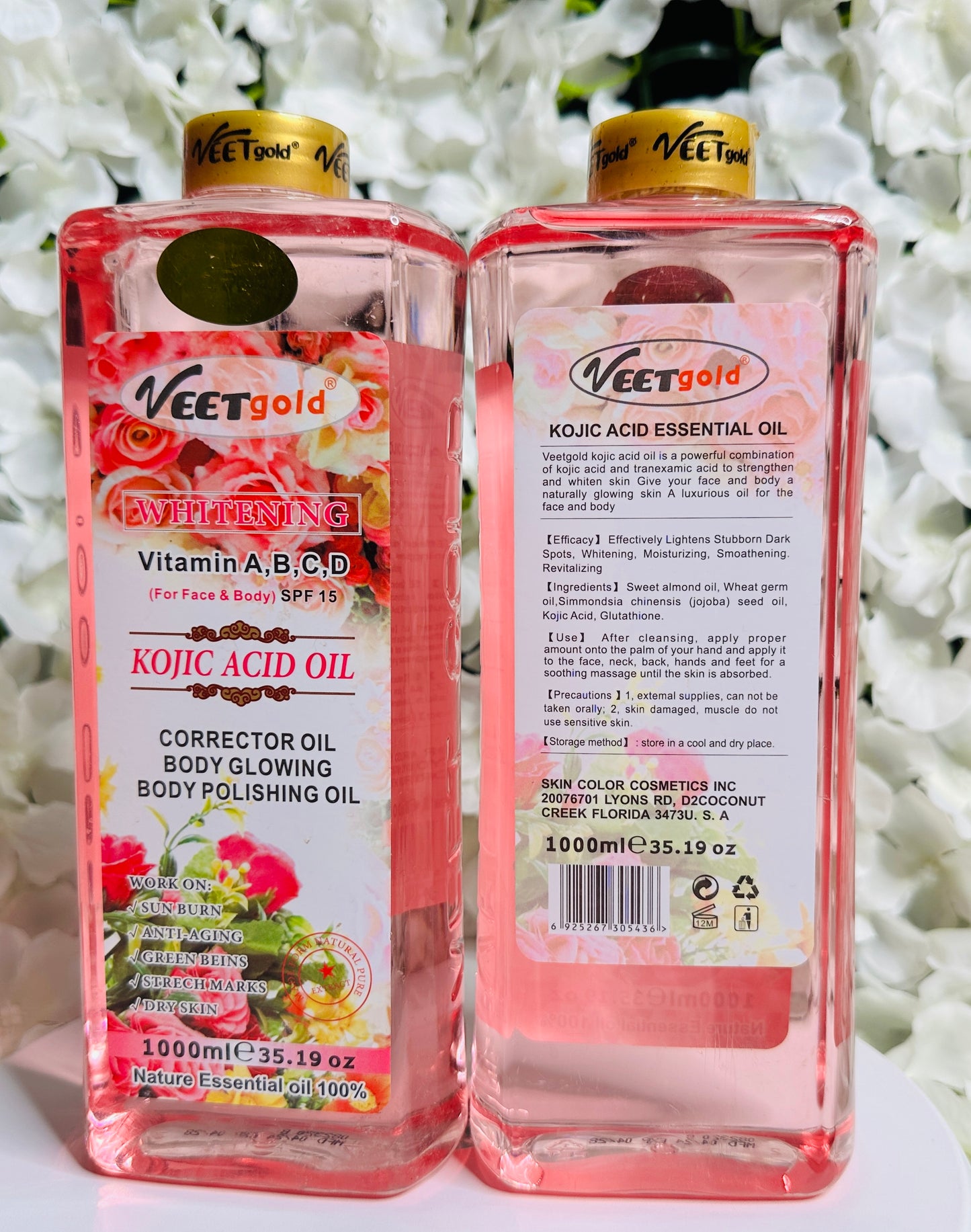 Veet gold oil