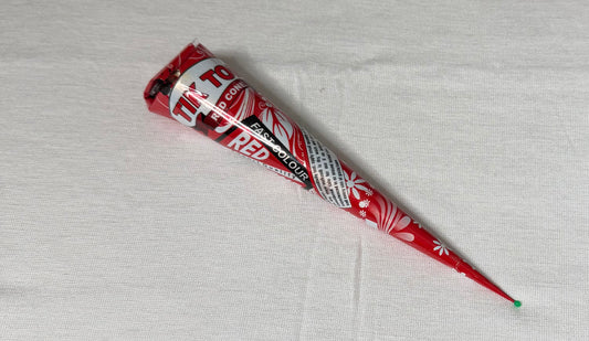 Deep Red Henna Cone (1pcs )