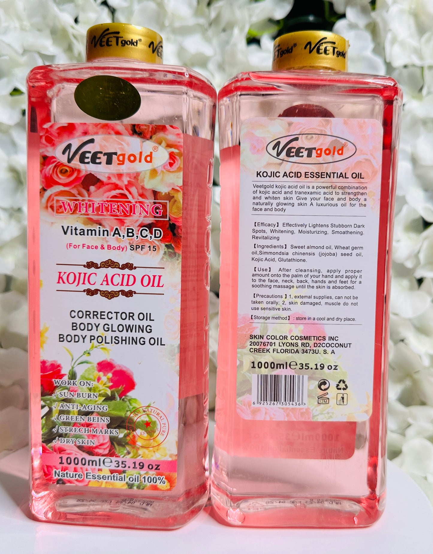 Veet gold oil